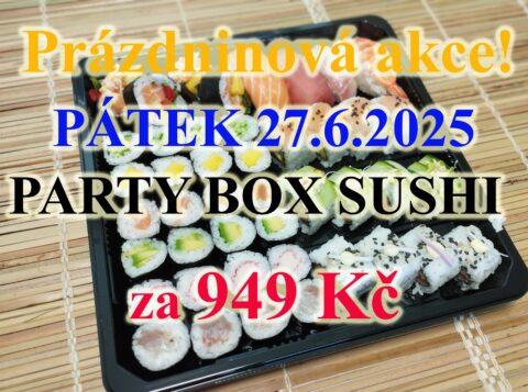 RETRO Party box (44ks sushi) #1104