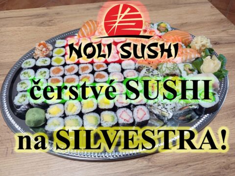 Silvestrovský sushi tác (81ks) #1323